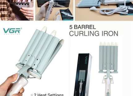 VGR Ψαλίδι Μαλλιών για Κυματιστά Μαλλιά 90W V-597