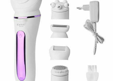 Kemei KM-7936 5 in 1 Αποτριχωτική Μηχανή Epilator για Σώμα