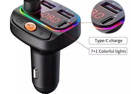 FM Transmitter Αυτοκινήτου C15 με Bluetooth / USB