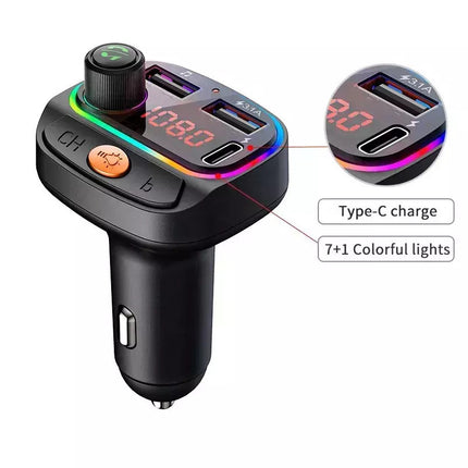 FM Transmitter Αυτοκινήτου C15 με Bluetooth / USB