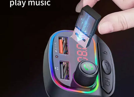 FM Transmitter Αυτοκινήτου C15 με Bluetooth / USB