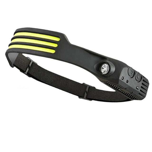 Επαναφορτιζόμενος Φακός Κεφαλής LED IPX4 με Μέγιστη Φωτεινότητα 3000lm 2τμχ