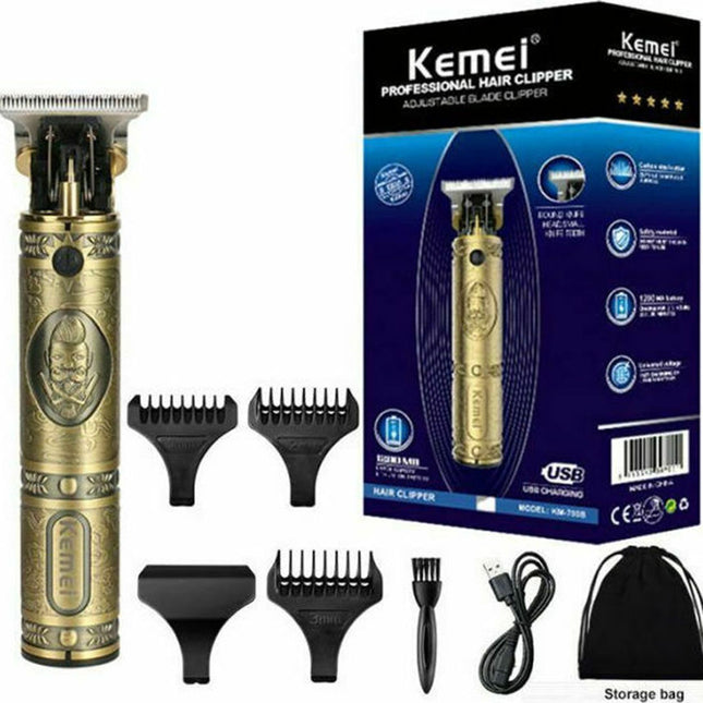 Kemei KM-700B λεπτομέρεια σχεδιασμού και T-Blade αποστολή Ελλάδα