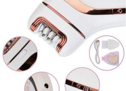 Kemei Σετ Αποτρίχωσης Epilator για Σώμα KM-1207