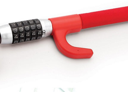 κόκκινο αντικλεπτικό μπαστούνι τιμονιού αυτοκινήτου - One Fashion Market