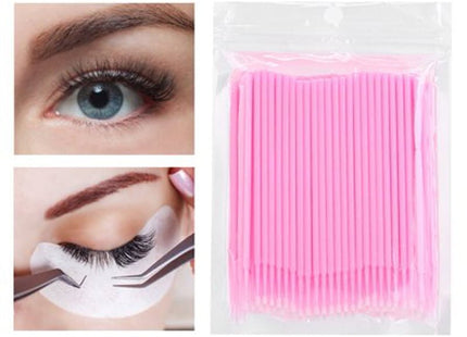 Μίας χρήσης microbrush lash επέκταση βλεφαρίδων 100τεμ.- Μπατονέτα βλεφαρίδας – All Eyelash Lifting