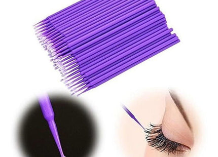 Μίας χρήσης microbrush lash επέκταση βλεφαρίδων 100τεμ.- Μπατονέτα βλεφαρίδας – All Eyelash Lifting