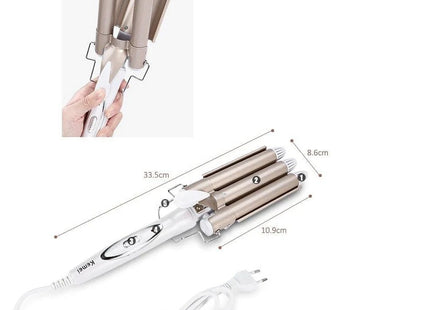 Kemei Ψαλίδι Μαλλιών για Κυματιστά Μαλλιά 22mm 45W KM-1010