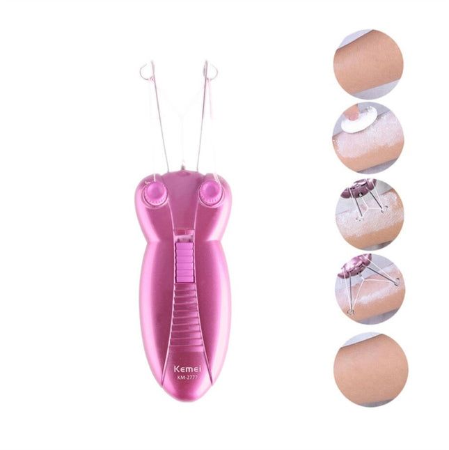 Kemei Αποτριχωτική Μηχανή με Κλωστή για το Πρόσωπο KM-2777