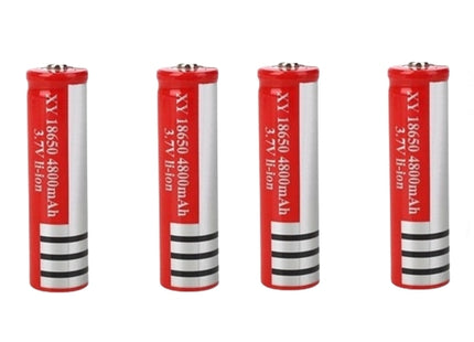 Επαναφορτιζόμενες Μπαταρίες 18650 Li-ion 6800mAh 3.7V 4τμχ