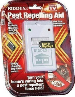 Riddex Pest Repelling Aid συσκευή απώθησης τρωκτικών σε συσκευασία