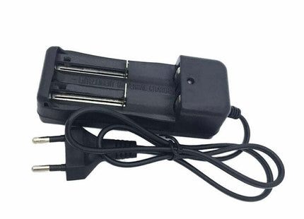 MD-282A Φορτιστής 2 Μπαταριών Li-ion Μεγέθους 18650/16340