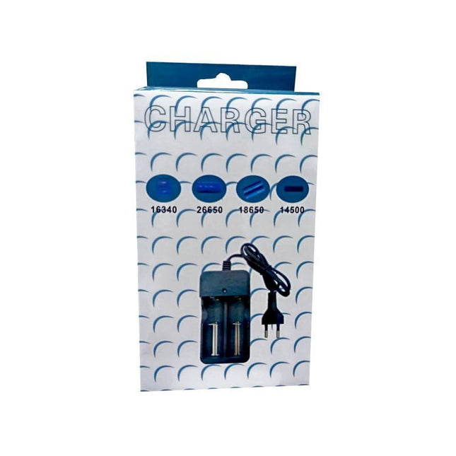 MD-282A Φορτιστής 2 Μπαταριών Li-ion Μεγέθους 18650/16340