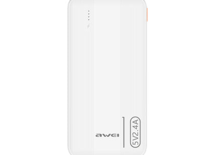 Awei P20K Power Bank 10000mAh slim white thessaloniki