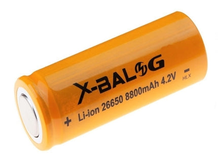 Επαναφορτιζόμενη Μπαταρία 26650 Li-ion 8800mAh 3.4V 1τμχ