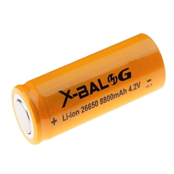 Επαναφορτιζόμενη Μπαταρία 26650 Li-ion 8800mAh 3.4V 1τμχ