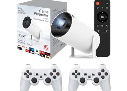 Κονσόλα Παιχνιδιών & Multimedia με Προτζέκτορα και 2 Χειριστήρια M300