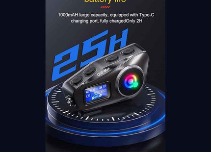 Ασύρματο Bluetooth Κράνους Q58 - Ενδοεπικοινωνία Μοτοσυκλέτας