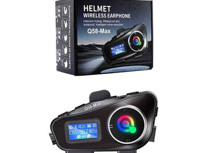 Ασύρματο Bluetooth Κράνους Q58 - Ενδοεπικοινωνία Μοτοσυκλέτας
