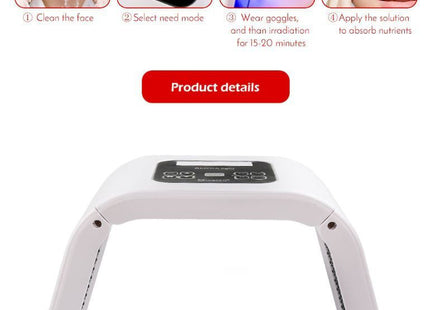 Συσκευή Φωτοθεραπείας Προσώπου LED Omega Light GPY-002- 4 Χρώματα