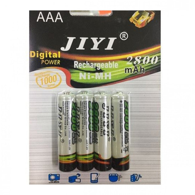 Επαναφορτιζόμενες Μπαταρίες AAA 2800mAh 1.2V 4τμχ