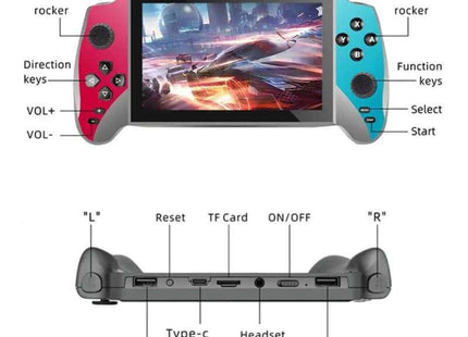 Ηλεκτρονική Παιδική Κονσόλα Χειρός Φορητή Παιχνιδομηχανή TS04119