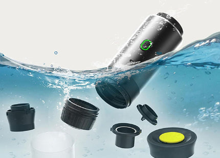 Πλούσιο καϊμάκι espresso από τη φορητή μηχανή Espressna με πίεση 19 bar