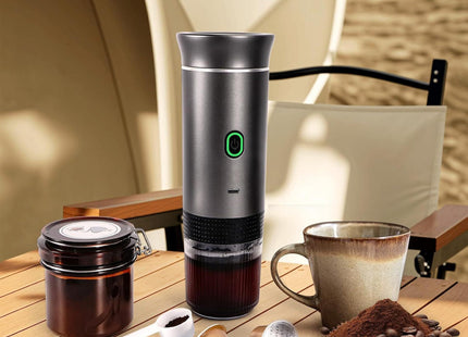 Αντάπτορας για κάψουλες Nespresso και Dolce Gusto σε φορητή καφετιέρα Espressna