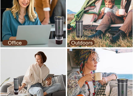 Χρήση φορητής μηχανής καφέ espresso στο κάμπινγκ και στο ταξίδι