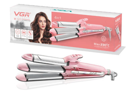 VGR 4 σε 1 Σίδερο Μαλλιών – Ίσιωμα & Μπούκλες 65W V-563