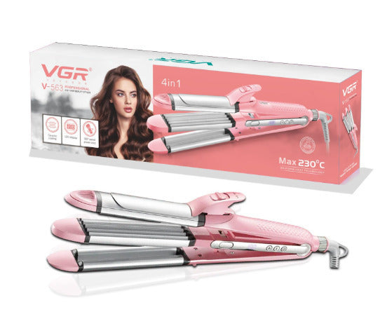 VGR 4 σε 1 Σίδερο Μαλλιών – Ίσιωμα & Μπούκλες 65W V-563