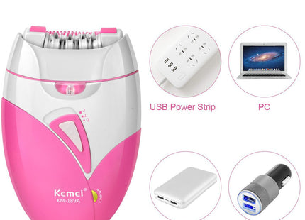 Kemei Αποτριχωτική Μηχανή Epilator για το Σώμα KM-189A