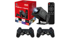 HCS350 Pro Gaming Projector WiFi6 4K Android 12 με 2 Χειριστήρια Home Cinema
