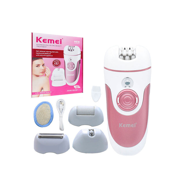 Kemei Σετ Αποτρίχωσης Epilator για Σώμα KM-1307