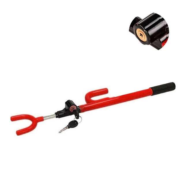 Αντικλεπτικό κλείδωμα τιμονιού αυτοκινήτου HT-8008 τύπου μπέιζμπολ - One Fashion Market