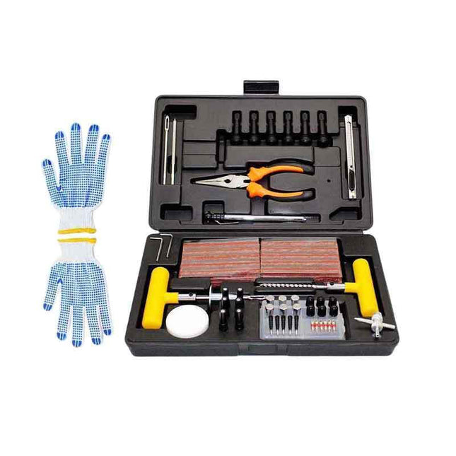 Pervoi CTC-856 ολοκληρωμένο κιτ επισκευής ελαστικών 100 τεμαχίων - One Fashion Market