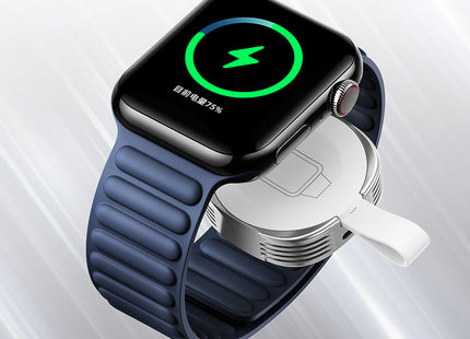 Remax RP-W99 μαγνητικός φορτιστής για Apple Watch USB λευκό - One Fashion Market