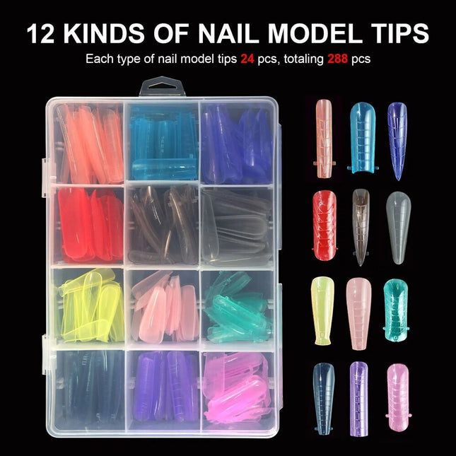 Κασετίνα 288 Colorful Dual Forms 12 Σχήματα(EZ)