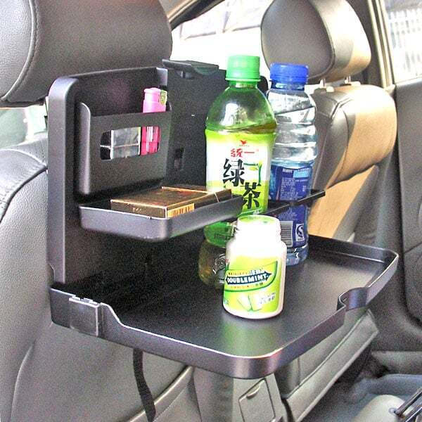 Organosi πίσω καθίσματος αυτοκινήτου με δίσκο φαγητού για παιδιά