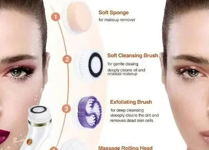 Cnaier Βούρτσα Καθαρισμού Προσώπου Αδιάβροχη AE-828