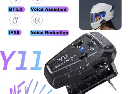 Ασύρματη Ενδοεπικοινωνία Κράνους Y11 Bluetooth - Hi-Fi Stereo - Θεσσαλονίκη