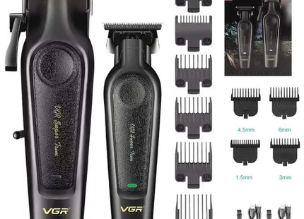 VGR V- 197 & 995 Επαγγελματικό Σετ Κουρευτικής Μηχανής