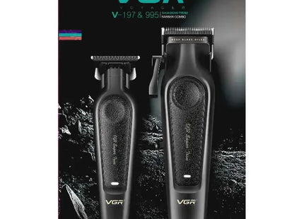 VGR V- 197 & 995 Επαγγελματικό Σετ Κουρευτικής Μηχανής