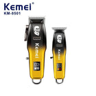 Kemei KM-8501 επαγγελματικό σετ κουρευτικής μηχανής κίτρινο One Fashion Limani