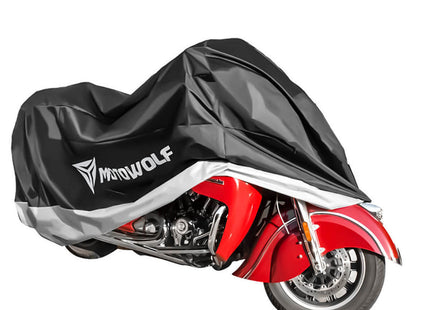 Motowolf Κουκούλα Μηχανής Αδιάβροχη MDL0802B-BKDM