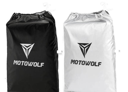 Motowolf Κουκούλα Μηχανής Αδιάβροχη MDL0802B-BKDM