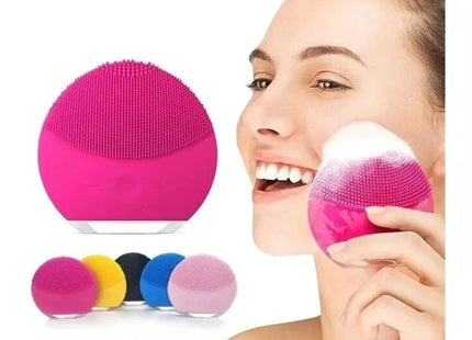 Forever Beauty Forever Lina Mini 2 Βούρτσα Καθαρισμού Προσώπου από Σιλικόνη Fuchsia
