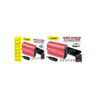 Andowl Q-N7001 inverter αυτοκινήτου 500W 12V DC σε 220V AC με συσκευασία