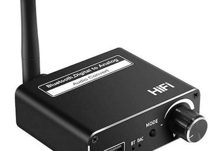 Πρόσοψη Andowl Q-T231 με θύρα USB, πλήκτρο MODE και ρυθμιστικό έντασης