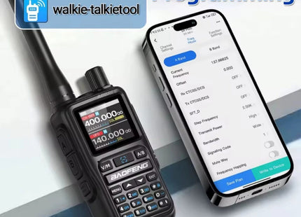 Προγραμματισμός Baofeng UV-5R EU Mini μέσω εφαρμογής κινητού